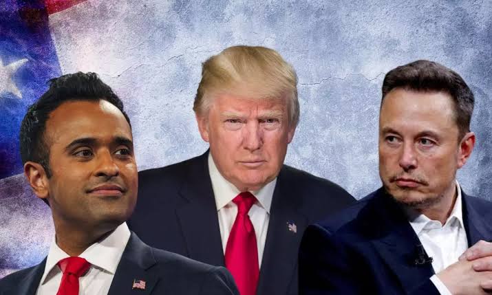 Elon Musk and Vivek Ramaswamy for Donald Trump DOGE