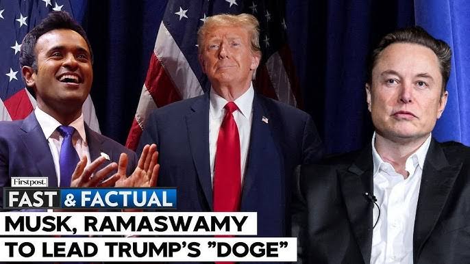 Elon Musk and Vivek Ramaswamy for Donald Trump DOGE