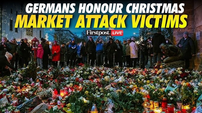 Germans Honour Christmas Market Attack Victims