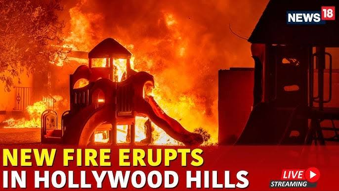 most exclusive neighborhoods Hollywood stars left their homes to the Flames.