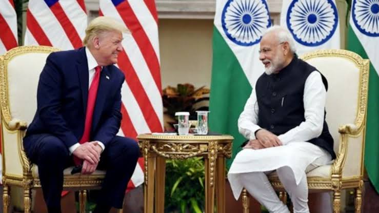 Modi he was delighted speak with Donald Trump