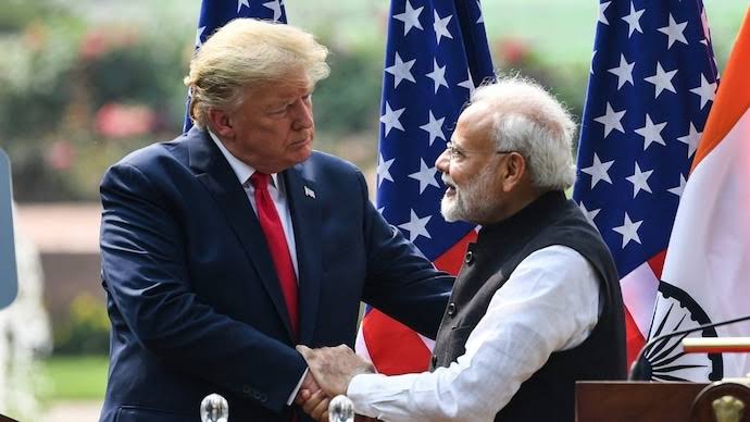 Modi he was delighted speak with Donald Trump